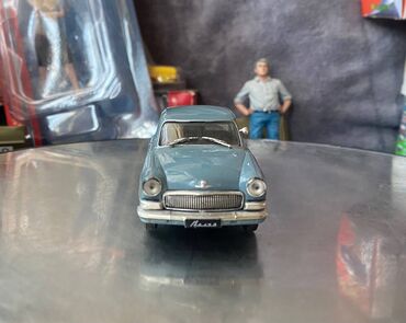 Avtomobil modelləri: Коллекционная модель GAZ-21R Volga third series grey 1962 Deagostini — 3
