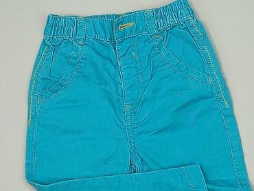 błękitne jeansy: Spodnie jeansowe, George, 9-12 m, stan - Dobry
