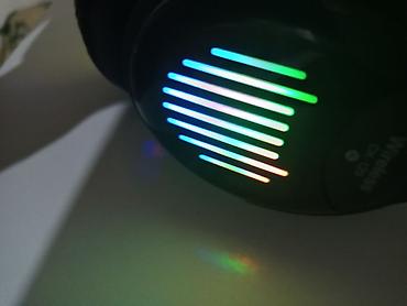Qulaqcıqlar: RGB işıqlanmalı simsiz qulaqlıq - Model qeyd: “Wireless CK-19” yazısı — 3