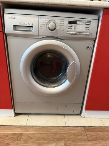 lg soyuducu: Paltaryuyan maşın LG, 6 kq, Avtomat, Qurutmasız, Kredit yoxdur