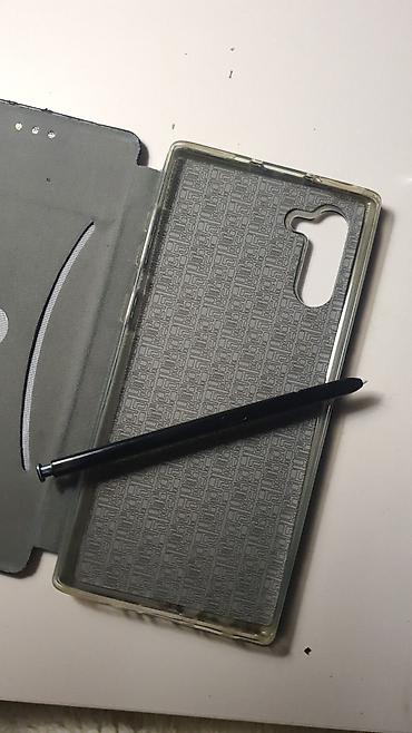 note 5 ekran: Samsung Note 10, rəng - Boz, Simsiz şarj — 2