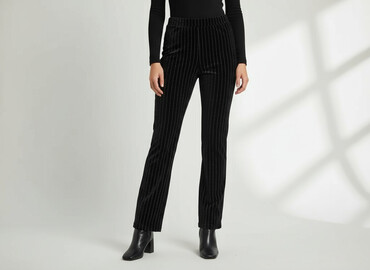 kapcie do froterowania: Amisu, Material trousers for women, size M