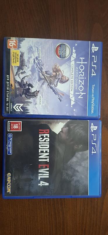disk: 2 si bir yerdə satılır. PS4 üçün iki disk oyun paketi barter — 1