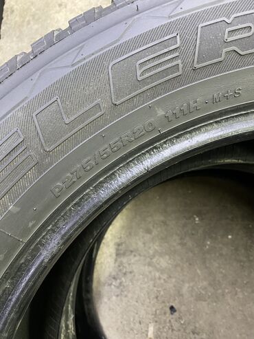 Шины: Шины 275 / 55 / R 20, Лето, Б/у, Внедорожные (АТ/МТ), Япония, Bridgestone