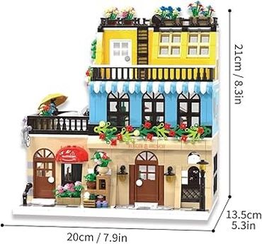 развивающие игрушки для малышей: Конструктор "City Hotel" 🔥 🔸️Размер: 29 × 17,5 × 25,5 см 🔸️1464