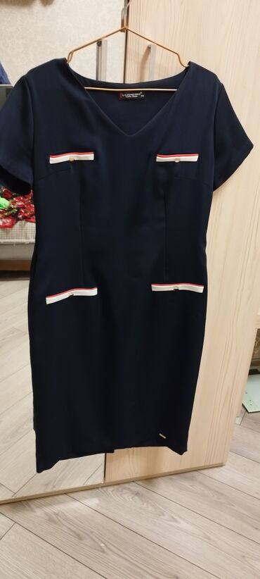 кыргыз жууркан размер: Повседневное платье, Миди, XL (EU 42)