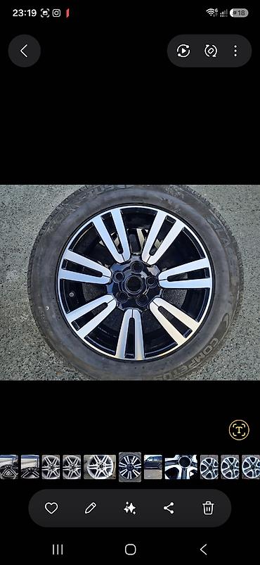 ucuz təkər: Məhsul: Land Rover Discovery üçün orijinal yüngül lehimli disklər — 2