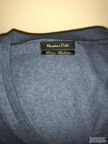 Džemperi: Original Massimo Dutti dzemper M / L Cotton / Casmere Ramena 47cm — 10
