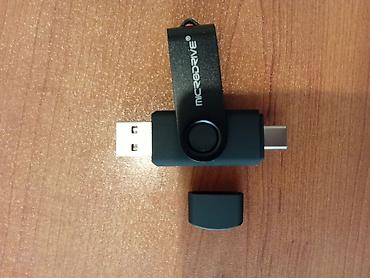 Аксессуары для ПК: 64 GB iki tərəfli USB yaddaş qurğusu . Bir tərəfi usb digər tərəfi — 2