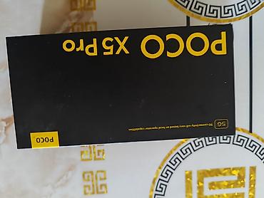 rom pro: Poco X5 Pro 5G, 128 GB, rəng - Qara, Sənədlərlə, Barmaq izi — 5
