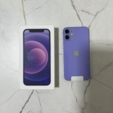 iphone 12 фиолетовый: IPhone 12 mini, Б/у, 64 ГБ, Deep Purple