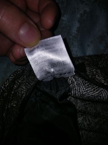 Cinslər: MUDDY brend qadın şalvarı - Rəng: açıq bej/qum rəngi - Ölçü: 26 — 11