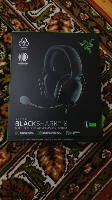 Razer Blackshark V2x Hədiyyə olaraq gəlmişdi. Tam yeni plyonkası