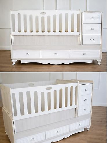 şaxda baba: Baby Mood uşaq yatağı satılır 🤍 Yataq çox yaxşı vəziyyətdədir, sadəcə — 2
