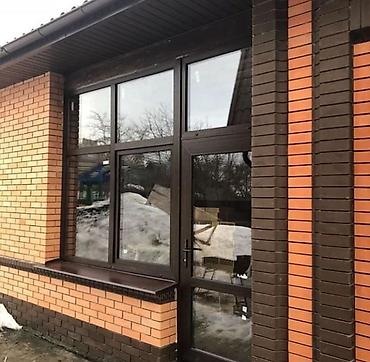 a frame: Алюминиевое окно на заказ, Тип окна: Панорамные, Бесплатная установка, Без рассрочки — 4