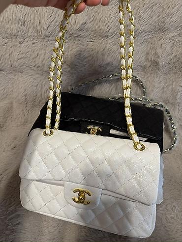 chanel mindjuse: Chanel çantalar, ikisi de yenidir, qara 40 azn balaca 35 azn, ikisini — 7
