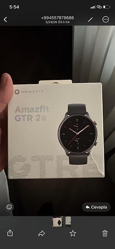 iphone 12 dubai: İşlənmiş, Smart saat, Amazfit, Suya davamlı, rəng - Qara — 3