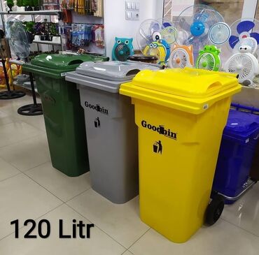 Tullantı qabları: Zibil vedre goodbin tekerli qapaqli zibil qabi goodbin tekerli qapaqli — 18