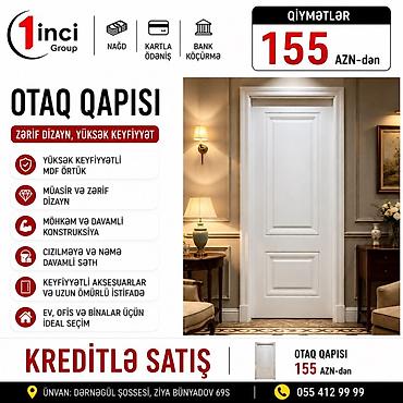 Otaq qapısı – zərif dizayn, yüksək keyfiyyət - Yüksək keyfiyyətli MDF