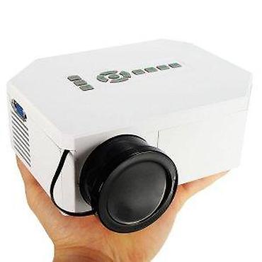 Projektori: Mini LED projektor – prenosni multimedijalni beamer Ključne — 11