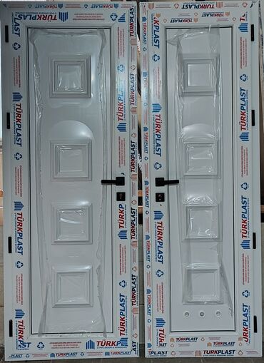 Digər mebel: Plastik qapıların sifarişi Ağ rəngdə qapılar sexden götürmə ilə 110 — 3