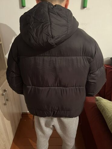 Пуховики и зимние куртки: Пуховик, Короткая модель, С капюшоном, M — 10