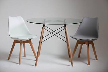 Стулья для кухни: Стул eames 222 Цвета: белый, серый, черный, бежевый, красный Размер — 16