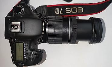 canon çanta: Fotoqrafiya dəsti – Canon EOS 7D + aksesuarlar Paketin tərkibi: - — 4