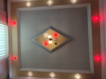 Malyar işləri: Hər növ Alcipan işləri görülür. Düz sadə tavan. Ara kəsmə divar — 26