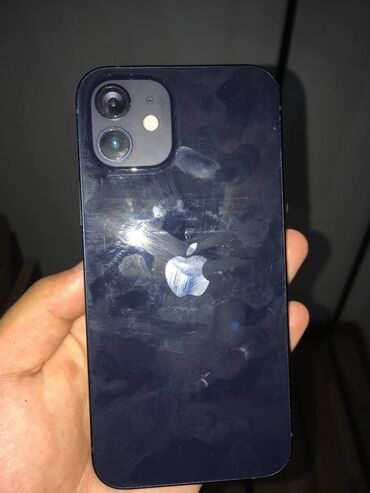 кабель питания монитора: IPhone 12, Колдонулган, 128 ГБ, Pacific Blue, Каптама, Кабель, 77 %