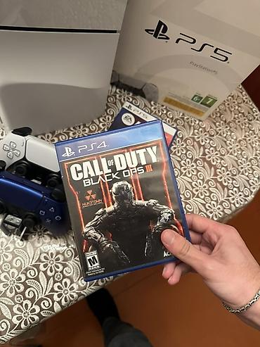en ucuz playstation: ⚜️PlayStation 5 slim(Disk versiyası) oyun seti⚜️ 🤝🏻Tək-Tək Və Ya 1 — 4