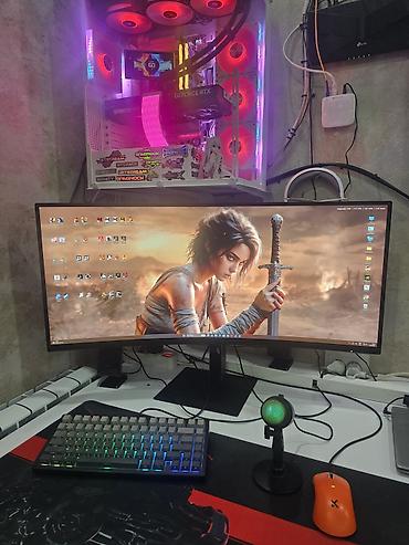 mchose v9: Компьютер, ядер - 24, ОЗУ 32 ГБ, Игровой, Б/у, NVIDIA GeForce RTX 5070, SSD — 3