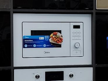Встраиваемая микроволновая печь Midea XpressWave в белом цвете