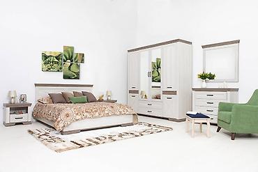 bed: Шкаф для одежды 6Д Марсель, Ясень Снежный, БРВ Брест (Беларусь) — 7