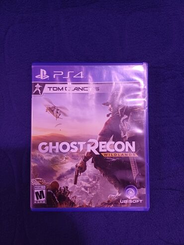 Oyun diskləri və kartricləri: Ps4 üçün ghost recon wildlands oyun az işlenib diskde cızıq bele
