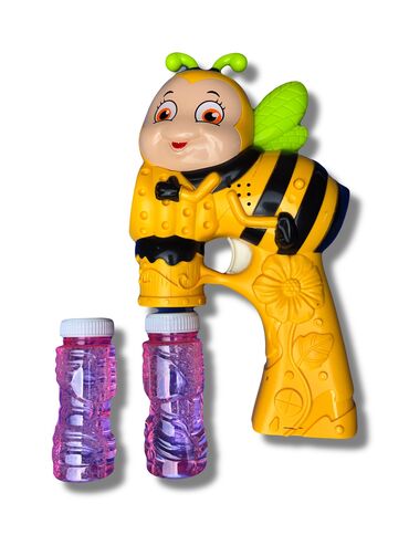 Игрушки: Пистолет пчела/мыльный пузырь - низкие цены в городе