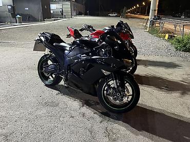 мото кацилка: Спортивный мотоцикл Kawasaki Ninja ZX-6R . Черный матовый/глянцевый — 7