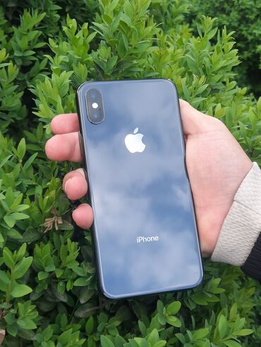 Apple iPhone: IPhone X, Б/у, 64 ГБ, Чехол, 100 %