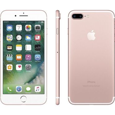 Apple iPhone: IPhone 7 Plus, 128 ГБ, Rose Gold, Отпечаток пальца