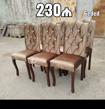 Masa və oturacaq dəstləri: Qonaq otağı üçün, Yeni, Açılmayan, Dördbucaq masa, 6 stul -da lalafo.az — 17 Masa və oturacaq dəstləri: Qonaq otağı üçün, Yeni, Açılmayan, Dördbucaq masa, 6 stul — 17
