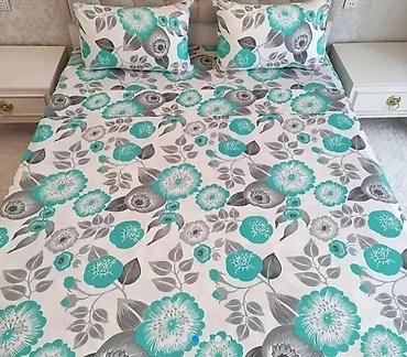 Комплекты постельного белья: Постельное бельё 100% хлопок, постельное бельё, наволочки, подушки at lalafo.kg — 2 Комплекты постельного белья: Постельное бельё 100% хлопок, постельное бельё, наволочки, подушки — 2