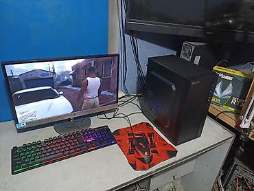 Настольные ПК и рабочие станции: Компьютер, ядер - 4, ОЗУ 16 ГБ, Игровой, Б/у, Intel Core i3, AMD Radeon RX 580, HDD + SSD — 2