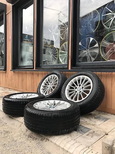 январи 5 1: Продаю комплект оригинальных дисков BMW с зимними шинами, 225.50.R16 — 1