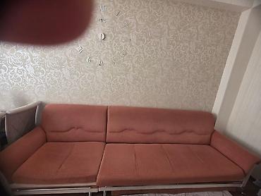 Mebel: İşlənmiş, Künc divan, Divan, Bazasız, Açılmayan — 2