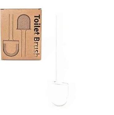 Ostali proizvodi za kuću: Silikonska WC četka sa zidnim držačem - Materijal glave: meki TPR — 2