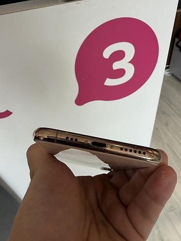 ikinci el tv satış: IPhone Xs, 64 GB, Qızılı, Simsiz şarj, Face ID — 4