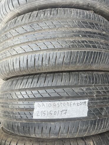 Шины: Шины 215 / 50 / R 17, Лето, Б/у, Пара, Легковые, Япония, Bridgestone