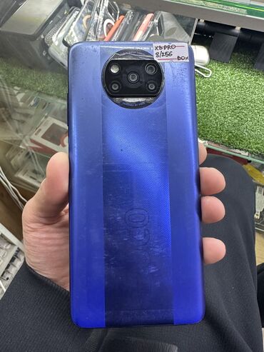 пока телефон: Poco X3 Pro, Б/у, 256 ГБ, цвет - Синий, 2 SIM