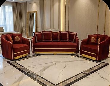 İşlənmiş, Divan, 2 kreslo
