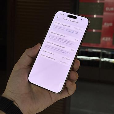 apple max: IPhone 16 Pro Max, Б/у, 256 ГБ, Desert Titanium, Защитное стекло, 90 % — 5